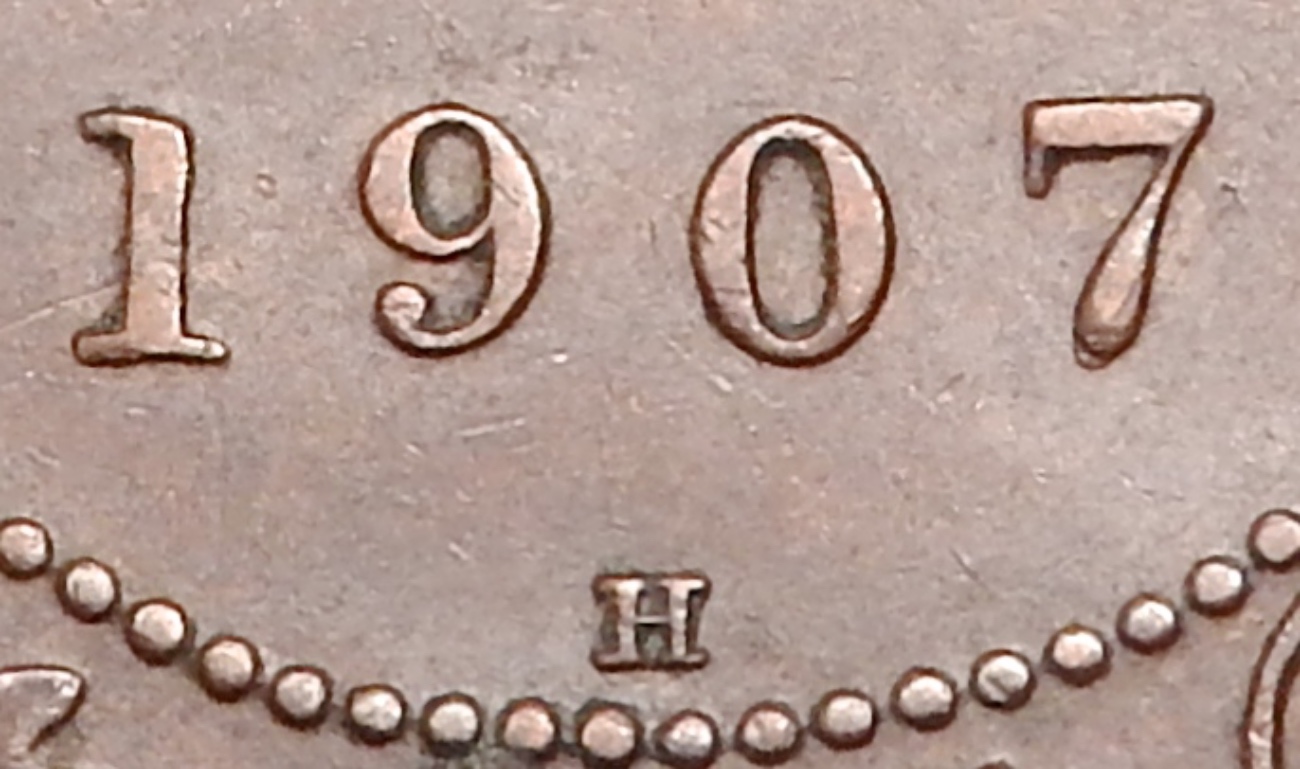 1907-Canada-Large-Cent-With-Die-Cracks